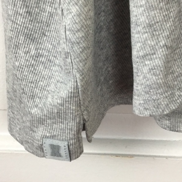 Savage X Fenty Cropped Knit Sleep Top Scoop Neck Plus Size 3X - Picture 4 of 5